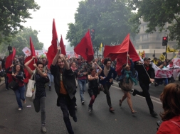 Manifestation cheminots-intermittents - 19 juin 2014