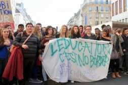 Manifestations pour Léonarda et Khatchik