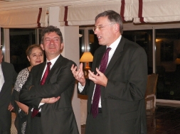 Avec Jean-Christophe Potton , Ambassadeur de France.